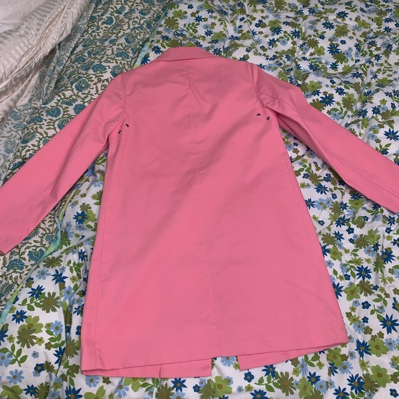 Beautiful pink GAP trench coat !! XS - Picture 4 of 5